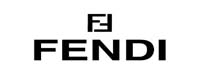 The image features a logo with the text  FENDI  prominently displayed, indicating a connection to the luxury fashion brand.