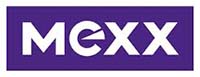 The image features a logo with the text 'MEX' in capital letters, followed by the word 'SXX' beneath it. The logo is predominantly purple and white against a grey background.
